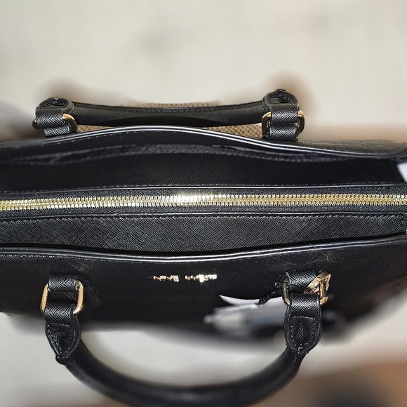 BRAND NEW! Nine West Black Tote - Picture 5 of 6